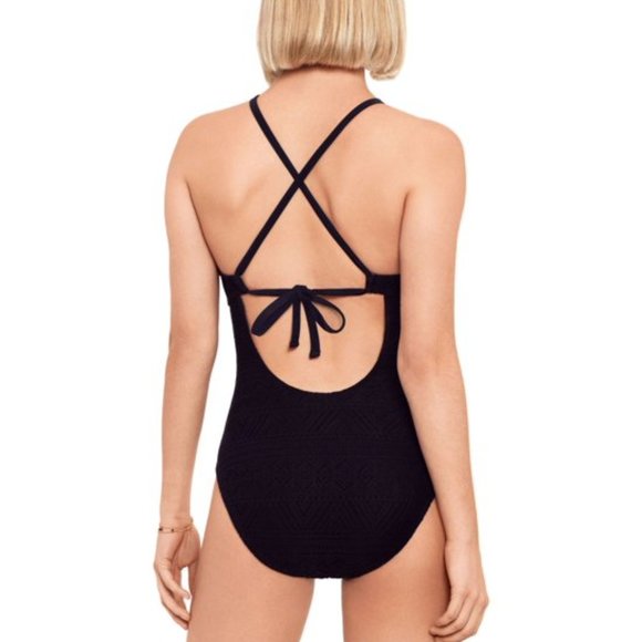 Salt + Cove Crochet One-Piece Swimsuit - Picture 3 of 4